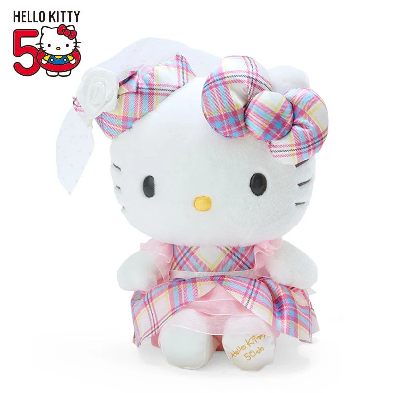 - Rabbit grass rack to prevent waste food boxHello Kitty 8" Plush (Hello Kitty Dress Tartan Series)