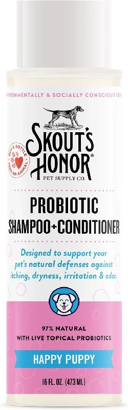 - Winter dog thick down jacketSkout's Honor Probiotic Puppy Shampoo & Conditioner