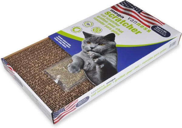 - Air box TSA certified check-inVanness Mega Cat Scratcher