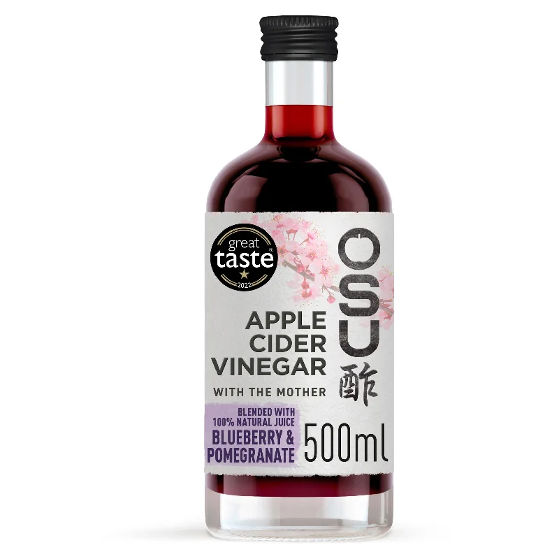 - Summer pet ice matOSU Apple Cider Vinegar with Blueberry & Pomegranate Juice 500ml