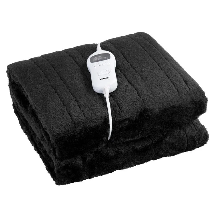 - Pregnant cat delivery room warming boxHeated Throw Rug, Black