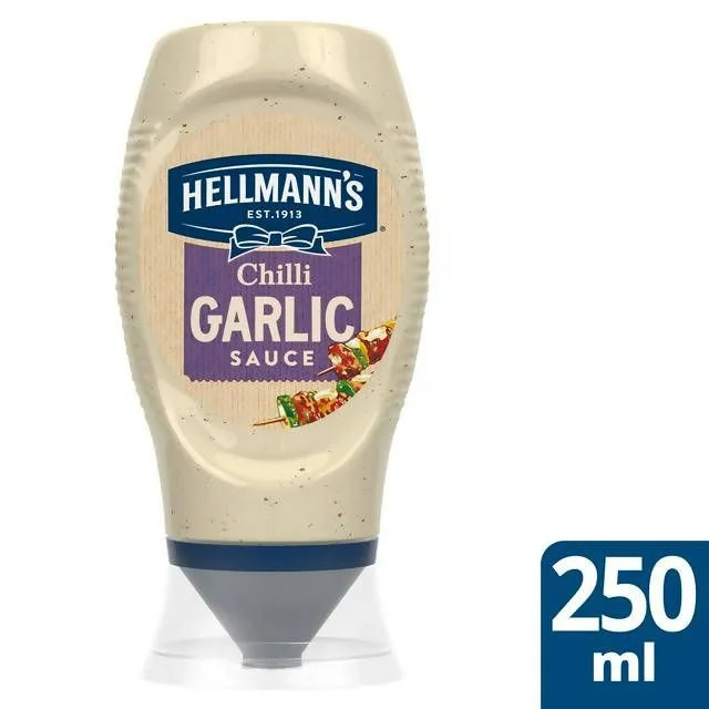 - Natural latex pet mattressHellmann's Garlic Chilli Sauce 250ml