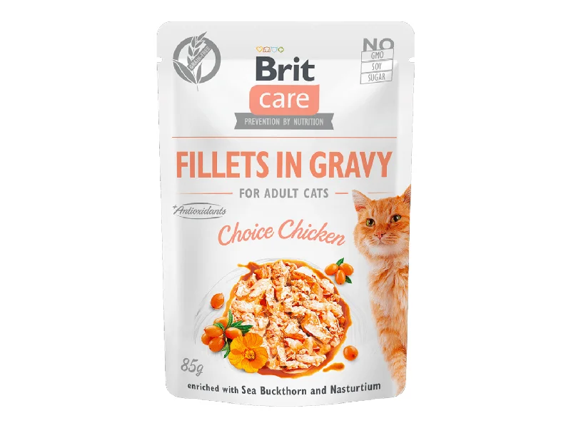 - Pet diabetes prescription foodBrit Care Cat Fillets in Gravy Choice Chicken  85 g