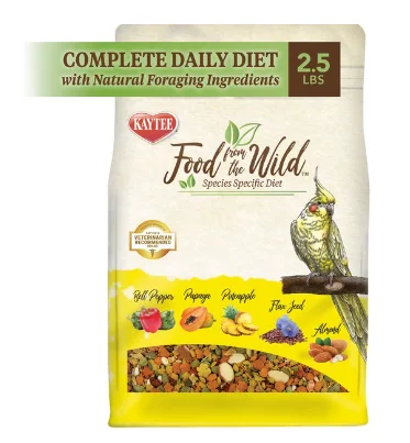 ---Kaytee Food from the Wild Cockatiel Bird Food, 2.5-lb bag