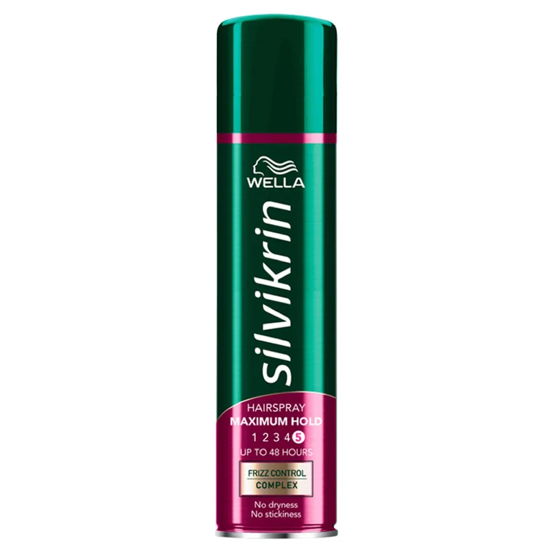 - Degradable pet feces bagWella Silvikrin Maximum Hold Hairspray 75ml