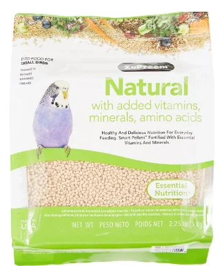 ---ZuPreem Natural Daily Small Bird Food, 2.25-lb bag