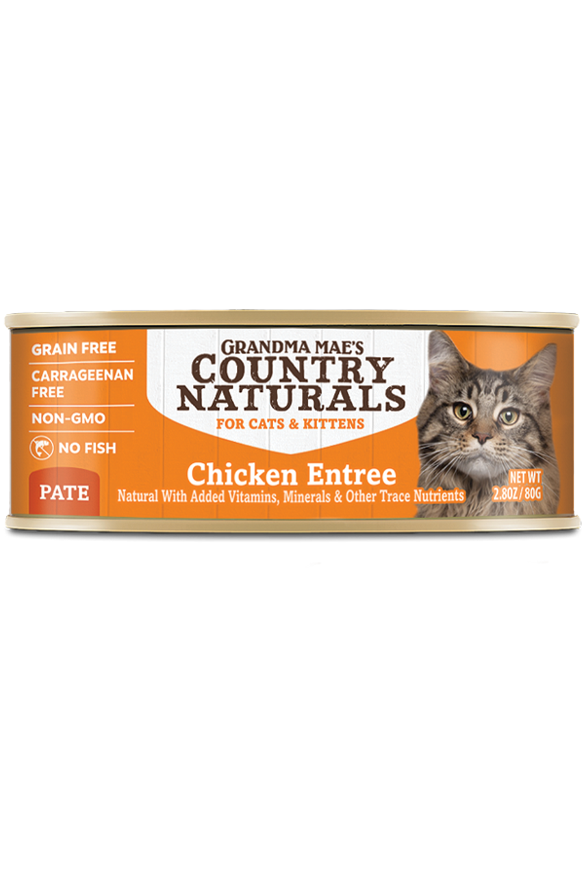 - Pet fence foldable indoorGrandma Mae's Country Naturals Grain Free Chicken Entree Pate Canned Cat & Kitten Food, 2.8oz.