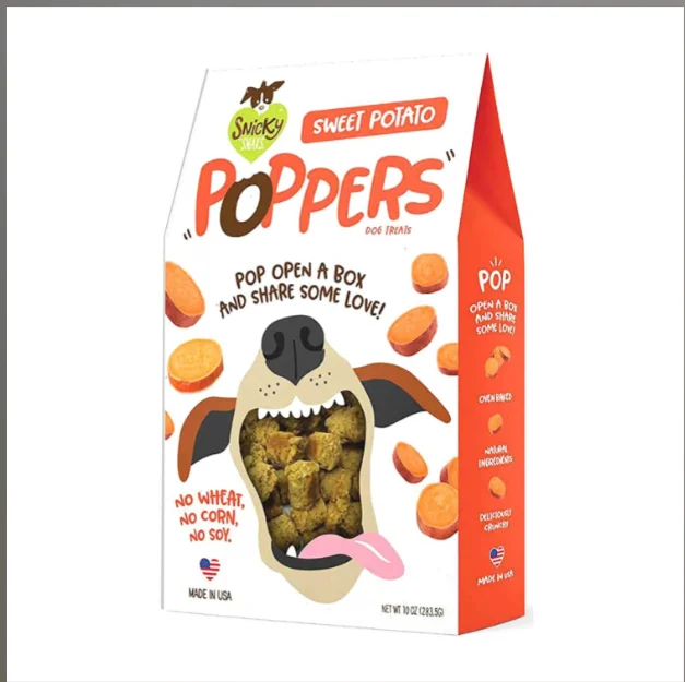 - Pet fence foldable indoorSnicky Snaks Poppers Dog Treats - Sweet Potato