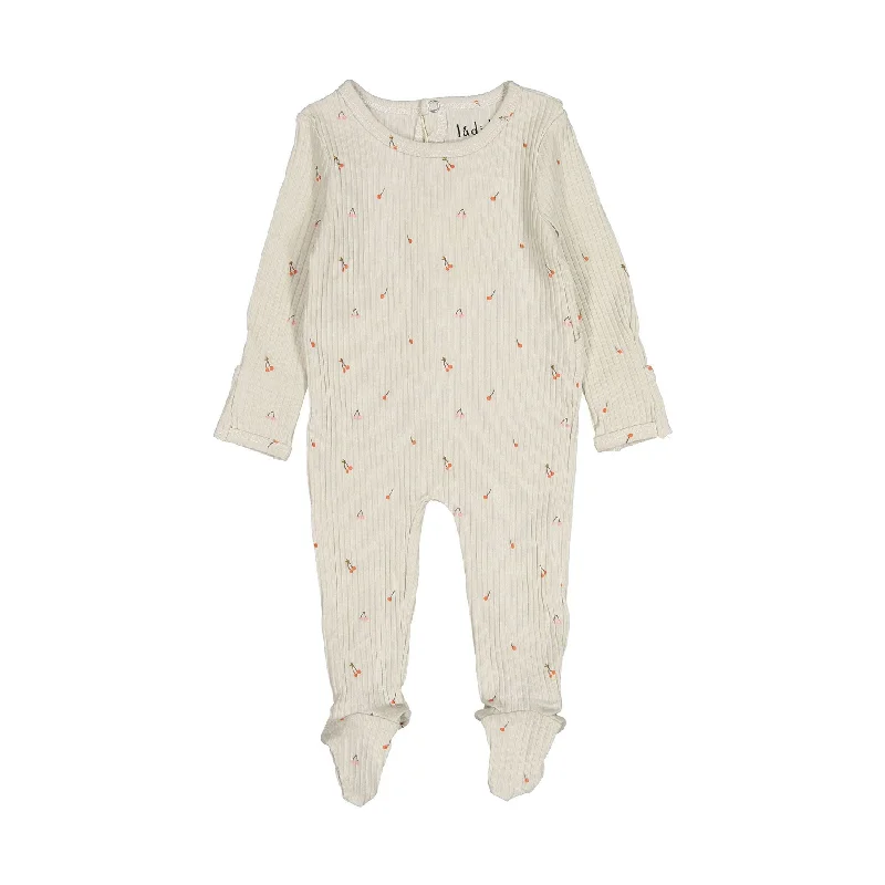 - Cat stress soothing sprayLadida Layette Cherry Ribbed Footie