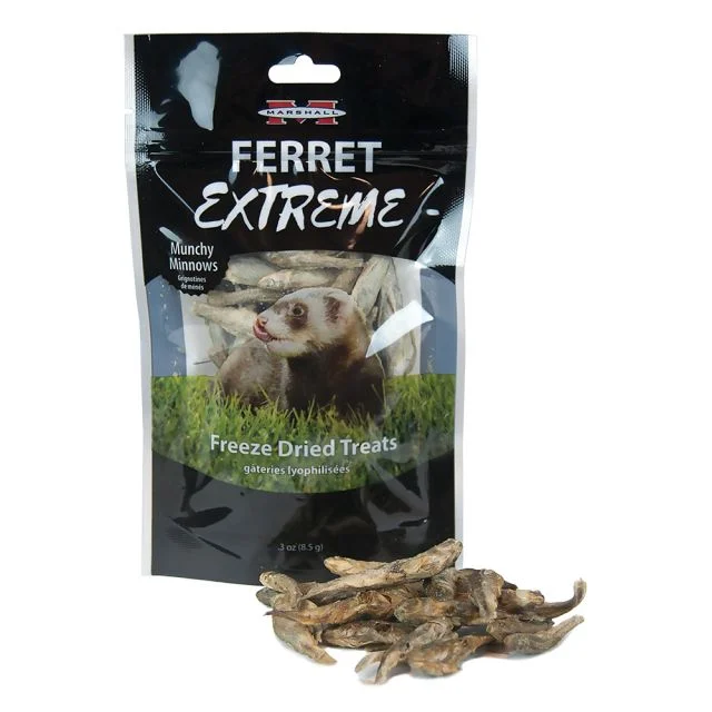 ---Marshall Freeze Dried Minnow Treats For Ferrets