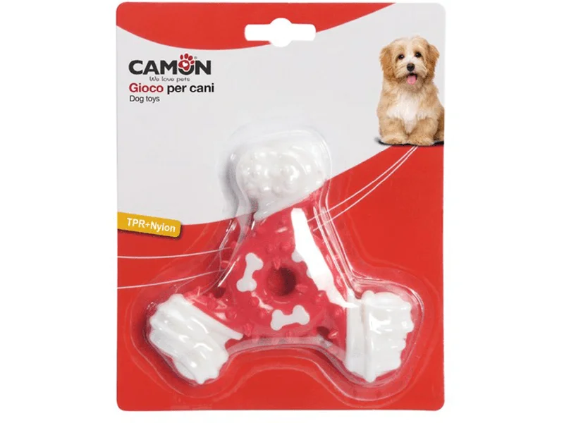 - Pet monitor with cameraTpr/Nylon Toy - Dental Fun Triangolosso - 12Cm