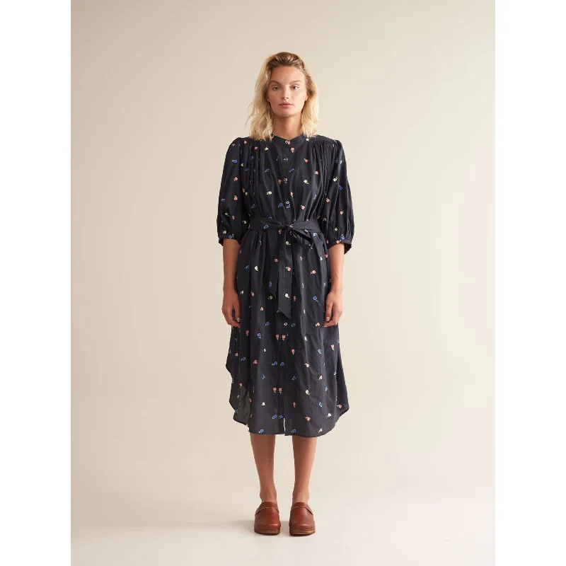 - Dog anti-slip matBellerose Navy Printed Isis Womens Dress