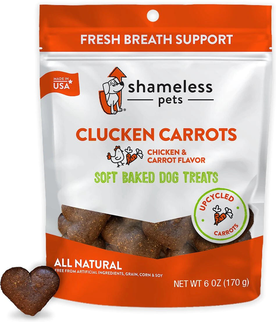 Pet ProductsShameless Pets Soft Baked Clucken Carrots