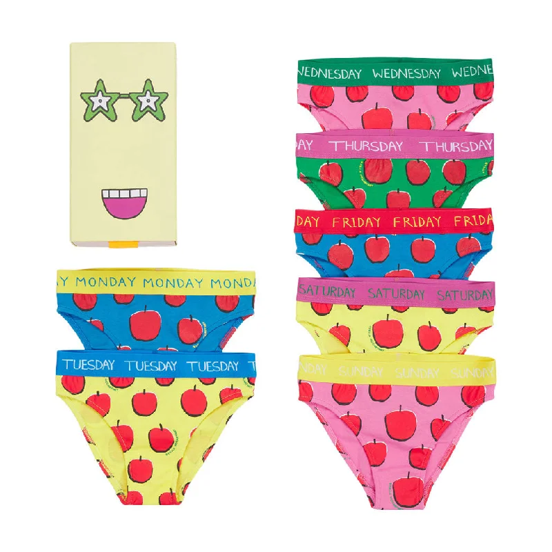 - Degradable pet feces bagStella McCartney Red Apples Underwear Set