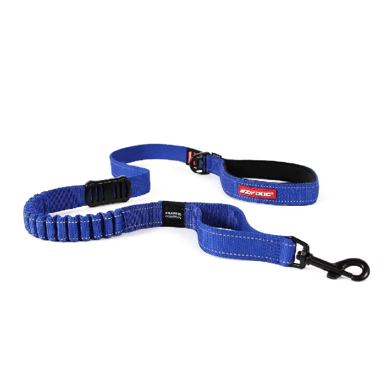  . **Dog muzzle is breathable**EzyDog Zero Shock Dog Lead Blue 48"