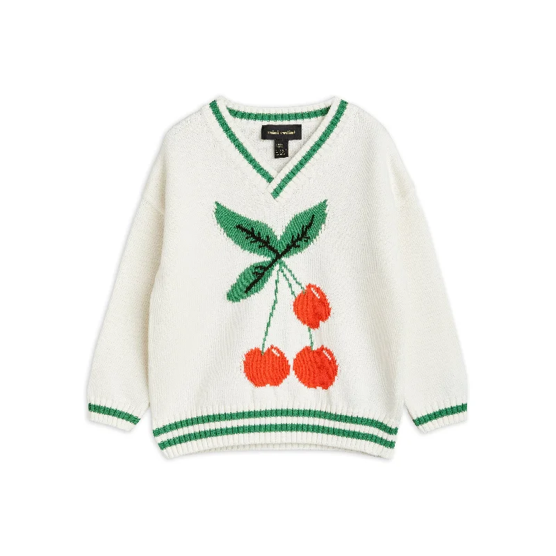 - Dog anti-slip matMini Rodini Offwhite Cherry Knitted Sweater