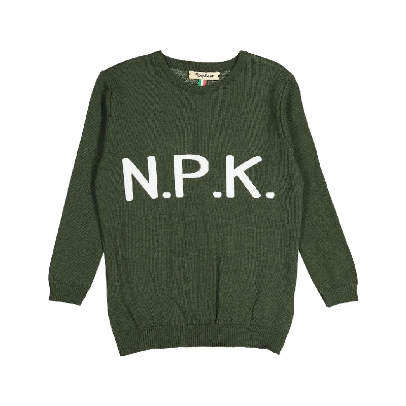 - Cat anti-jump window safety netNupkeet Green Aurelio Knitted Pullover