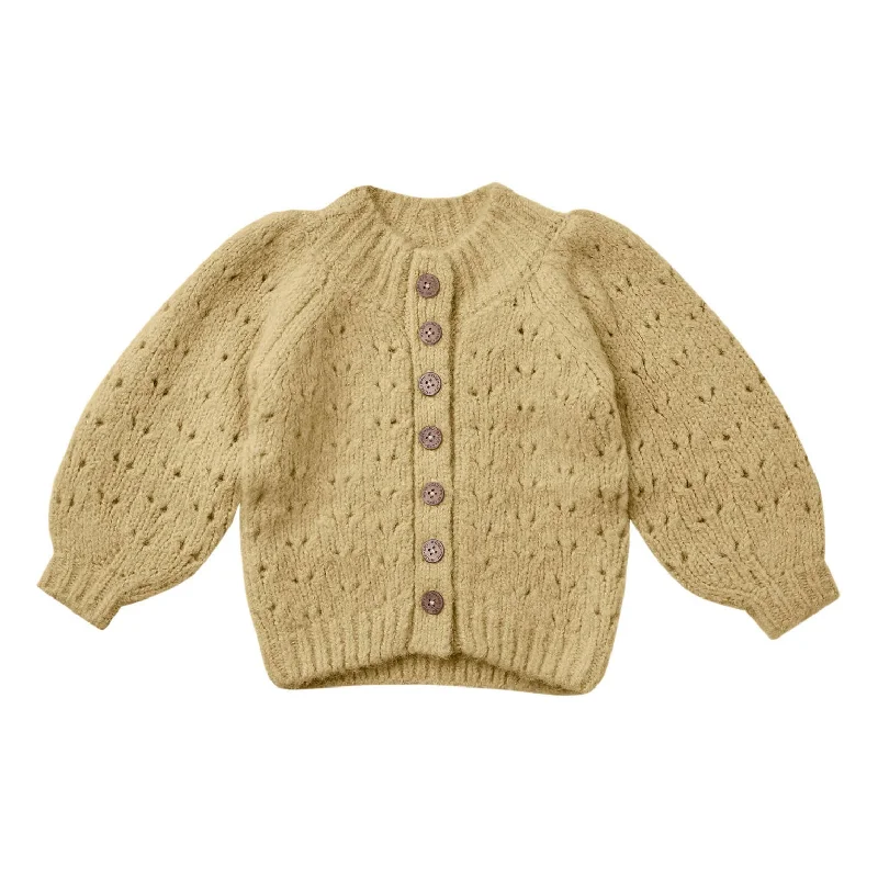 Pet ProductsRylee and Cru Tulip Cardigan || Lemon