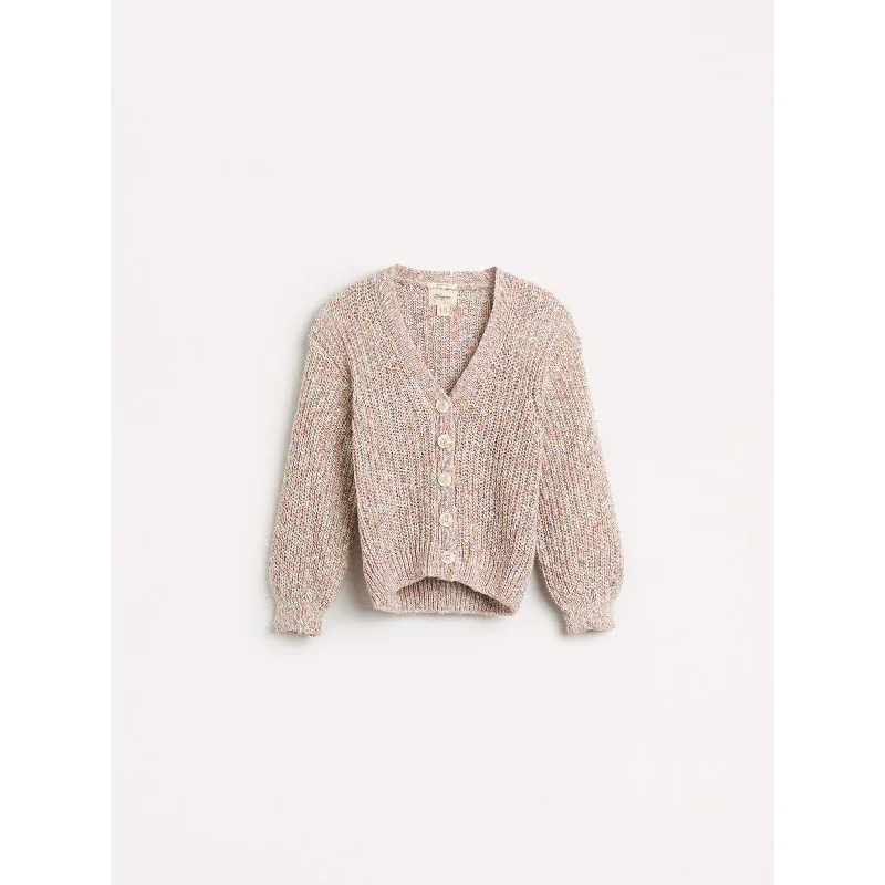 - Winter warm clothes for short-haired dogsBellerose Beige Speckled Auarz Cardigan