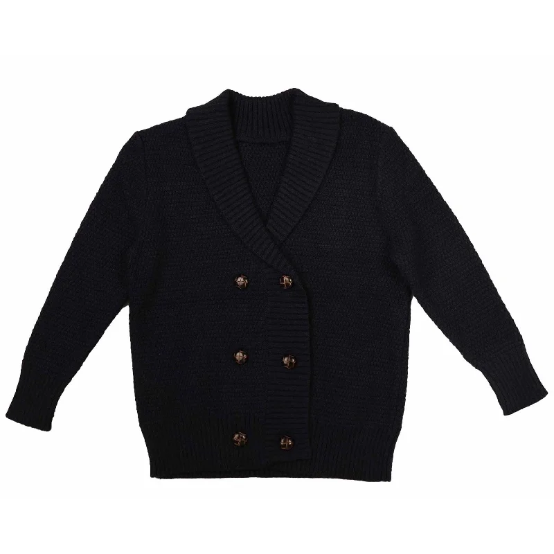  -Non-contact cat thermometerNoma Black Double Breasted Cardigan