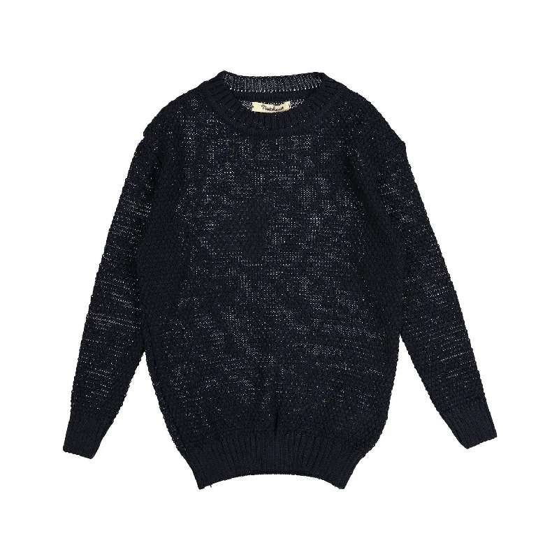 - Dog anti-slip matNupkeet Navy Antonio Knit Pullover