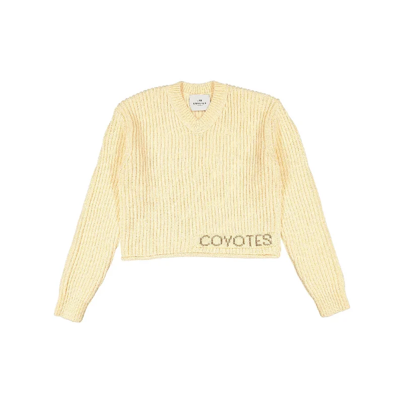 - Deodorizing cat litter tofu litterLes Coyotes de Paris Peach Kinga Cropped Sweater With Offcenter Logo