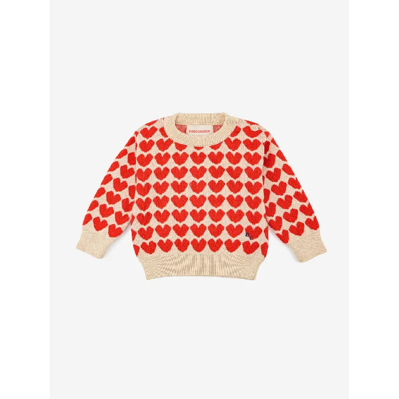 - Winter warm clothes for short-haired dogsBobo Choses Hearts Jumper