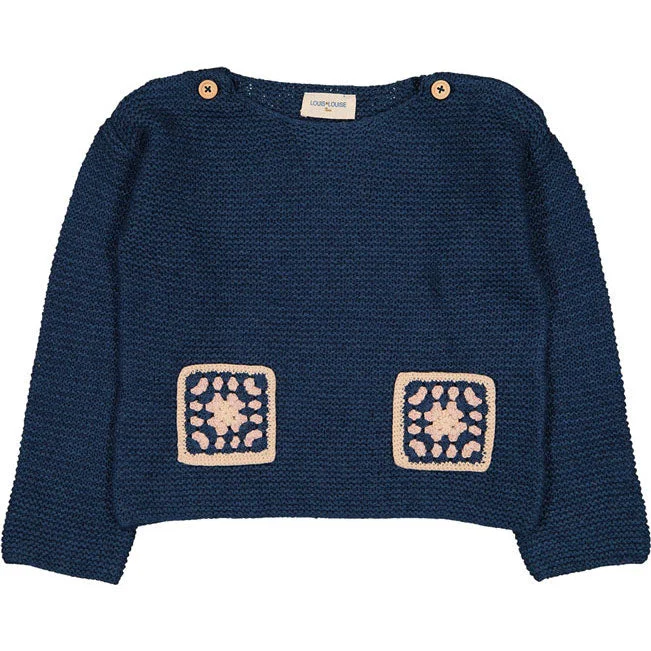 - ​​Pet toys under    yuanLouis Louise Navy Carry Pullover