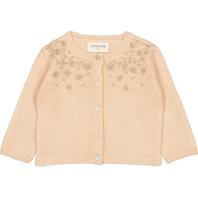 - Pregnant cat delivery room warming boxLouis Louise Champagne Vianne Knit Baby Cardigan