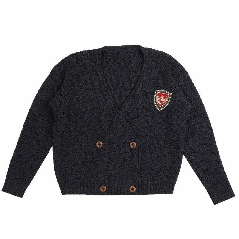 - Teething and chewing toys for puppiesNoma Navy Embroidered Logo Cardigan