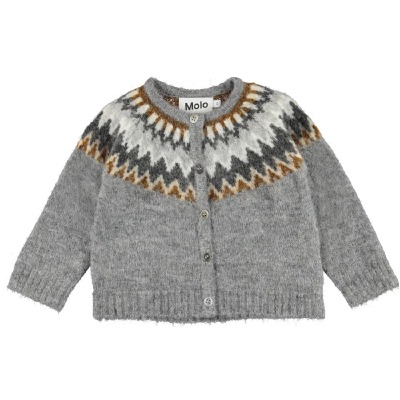 ---Molo Nordic Knit Bay Cardigan