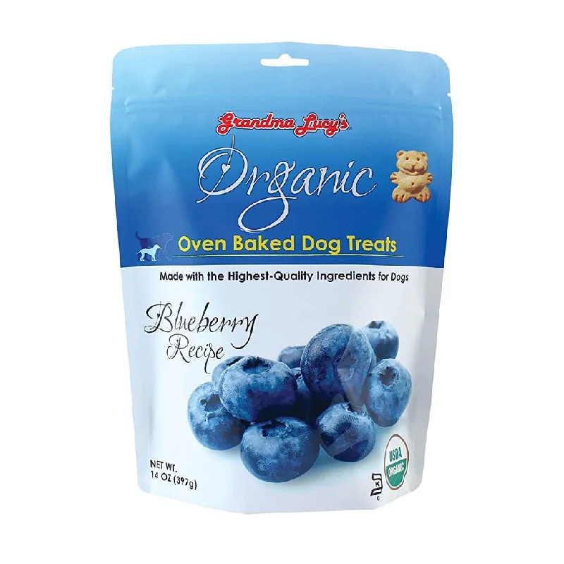 - ​​Pet toys under    yuanGrandma Lucy's Organic Baked Blueberry Treats 14oz