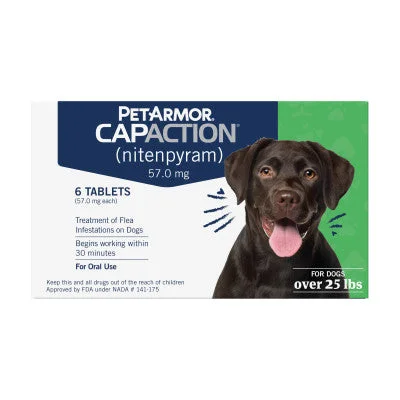 - Summer pet ice matPetArmor CapAction Flea Treatment Tablets for Dogs >25LB, 6CT