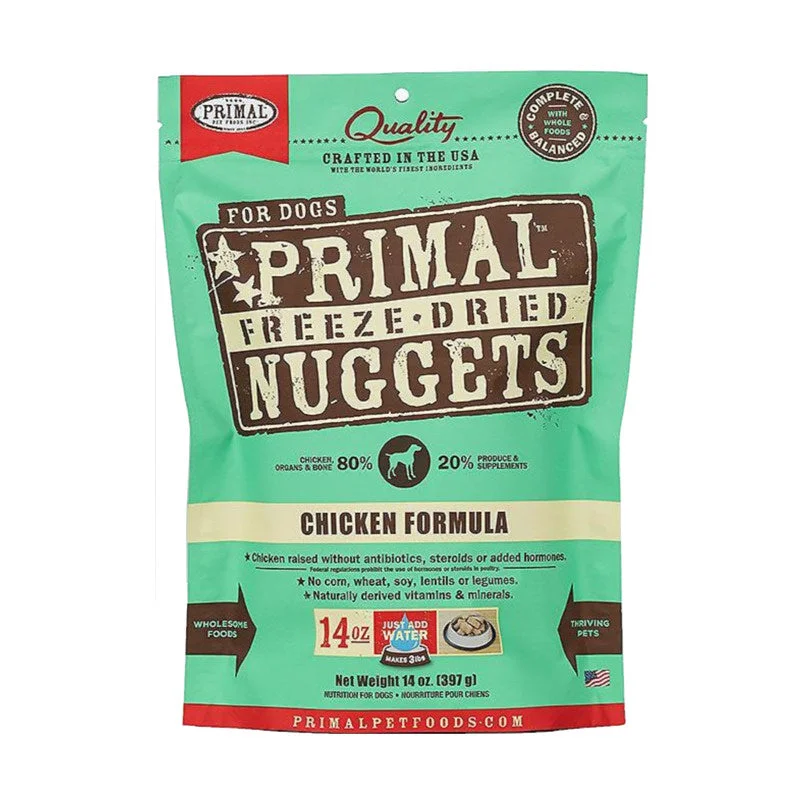 - Cat stress soothing sprayPrimal Chicken Formula Freeze Dried Nuggets 14oz