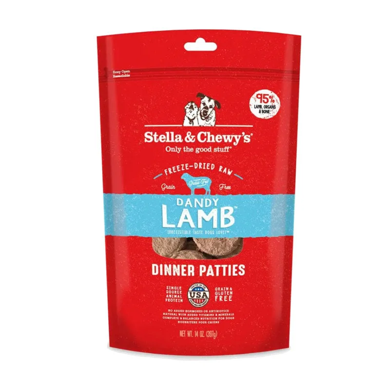 - ​​Christmas pet Christmas clothingStella & Chewy's Dandy Lamb Freeze Dried Raw Dinner Patties