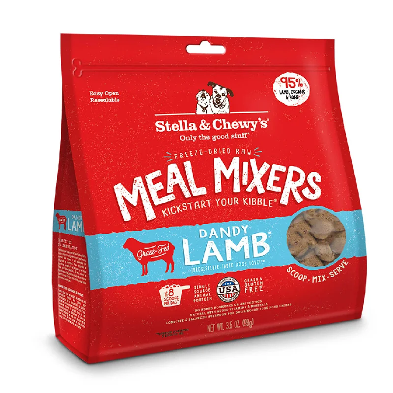 ---Stella & Chewy's Freeze-Dried Dandy Lamb Meal Mixer for Dogs