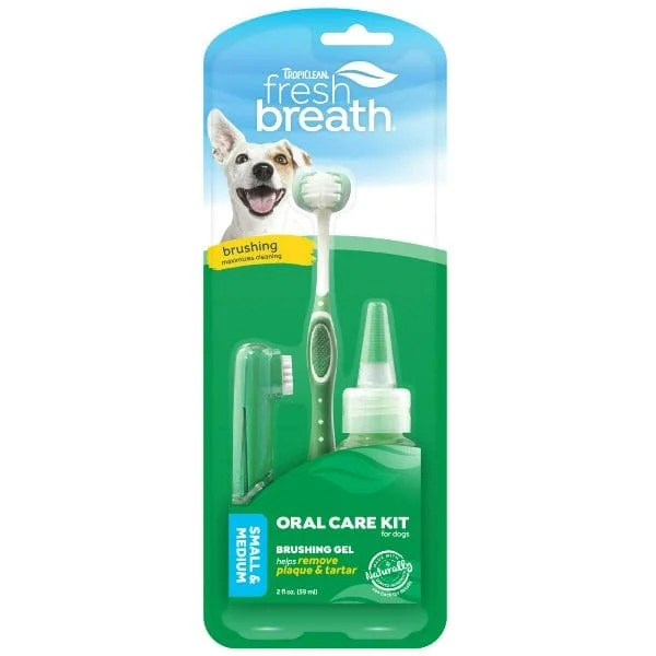 - Degradable pet feces bagTropiclean Fresh Breath Oral Care Kit For Dogs; Small/Medium Dogs